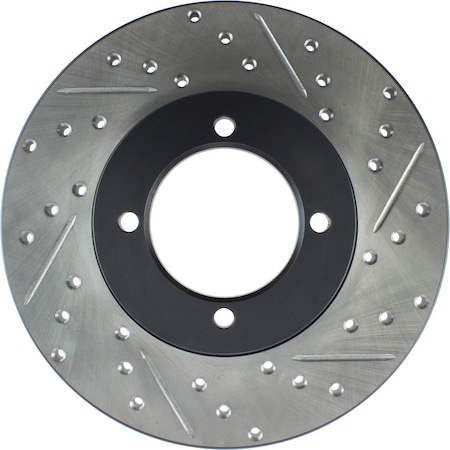 Centric Parts Sport Drilled/Slotted Brake Rotor, 127.42011L 127.42011L
